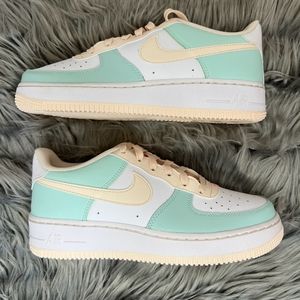 Nike Air Force 1 Jade Ice/Guava Ice/White/Pink/Spell